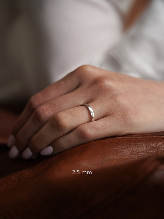 Geometric Classic wedding Ring