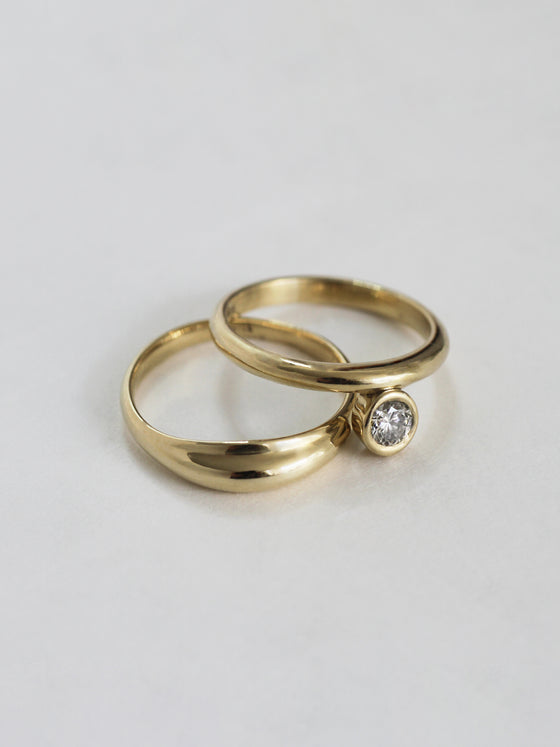 Dali & Floating Diamond Ring Combo