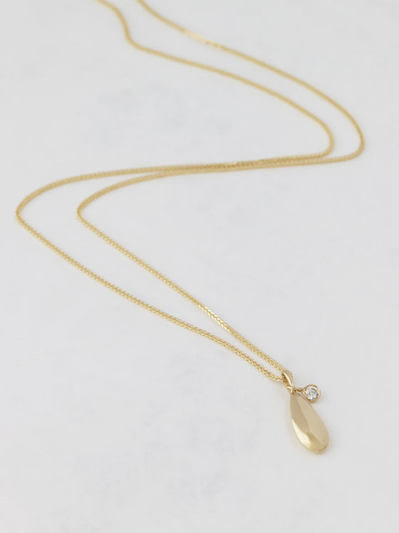 Diamond Drop Necklace