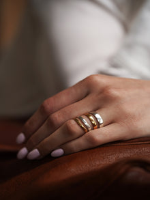  Geometric Classic wedding Ring