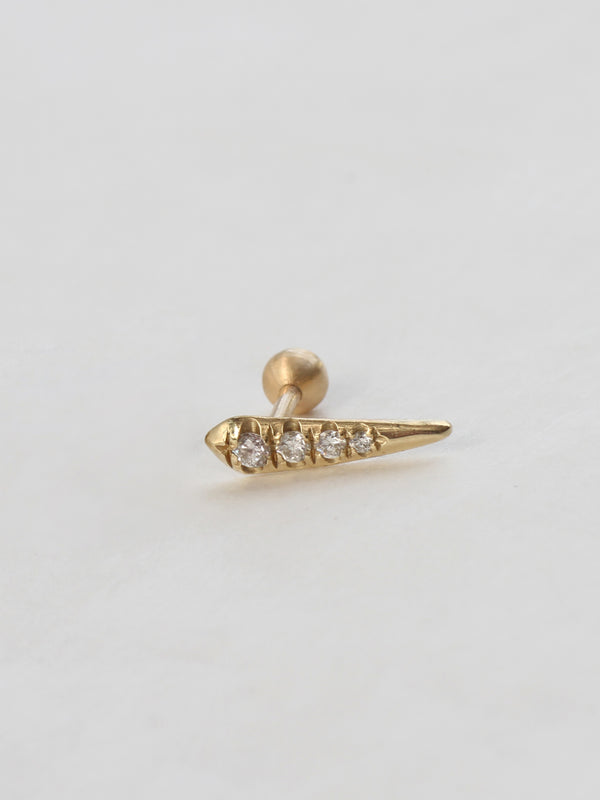 Feather Piercing Earring