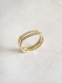  Double Victoria Pave Rings