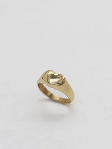  Sherry Heart  Pinky Ring