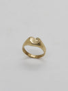 Sherry Heart  Pinky Ring