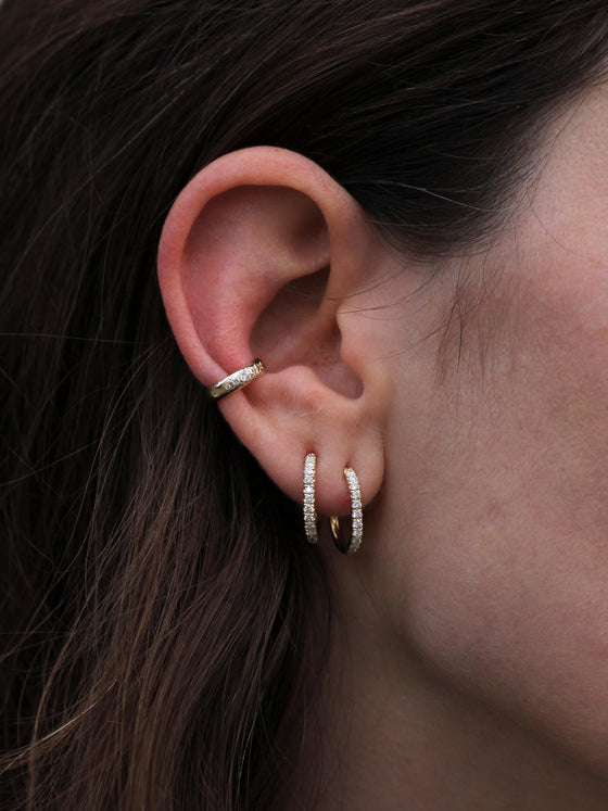 Luna Ear Cuff with Diamonds
