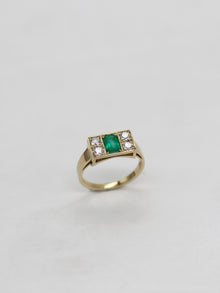  Emerald Julia Signet Ring