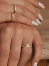 Double Victoria Pave Rings